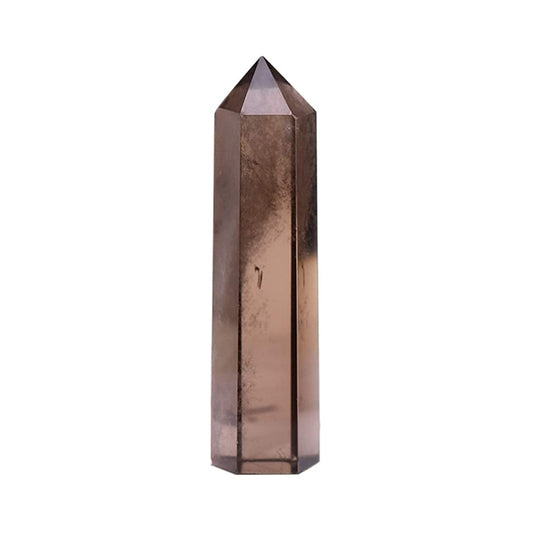 Natural Smokey Quartz Crystal Tower