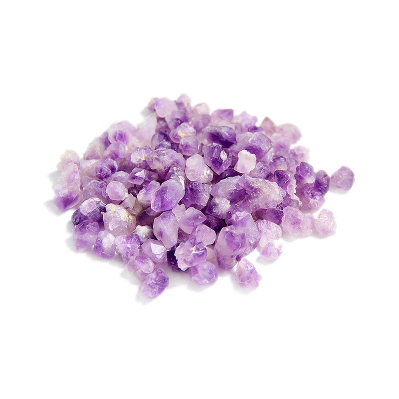 1lb Natural Amethyst Clusters Chips Crystal Healing Raw Tumbled Stone