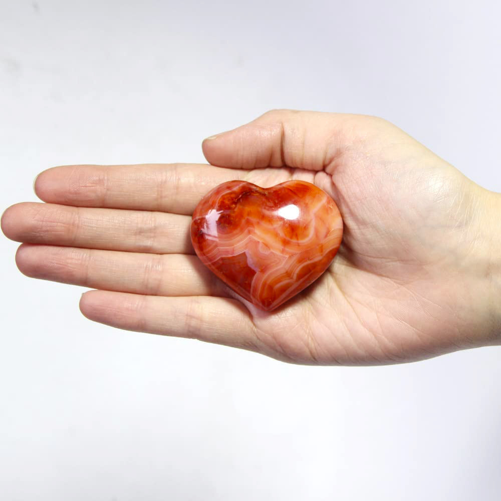 Carnelian and store red agate